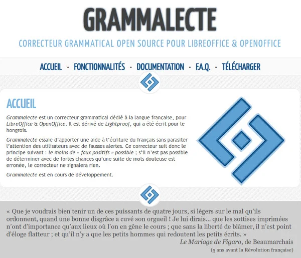 Un correcteur grammatical pour booster LibreOffice