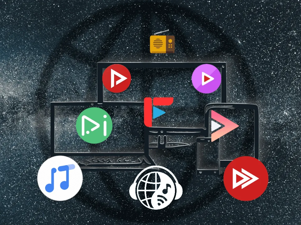 Écouter, visionner, télécharger de la musique ou des vidéos d’Internet, sans publicité, sans tracking, sous Linux et Android.
