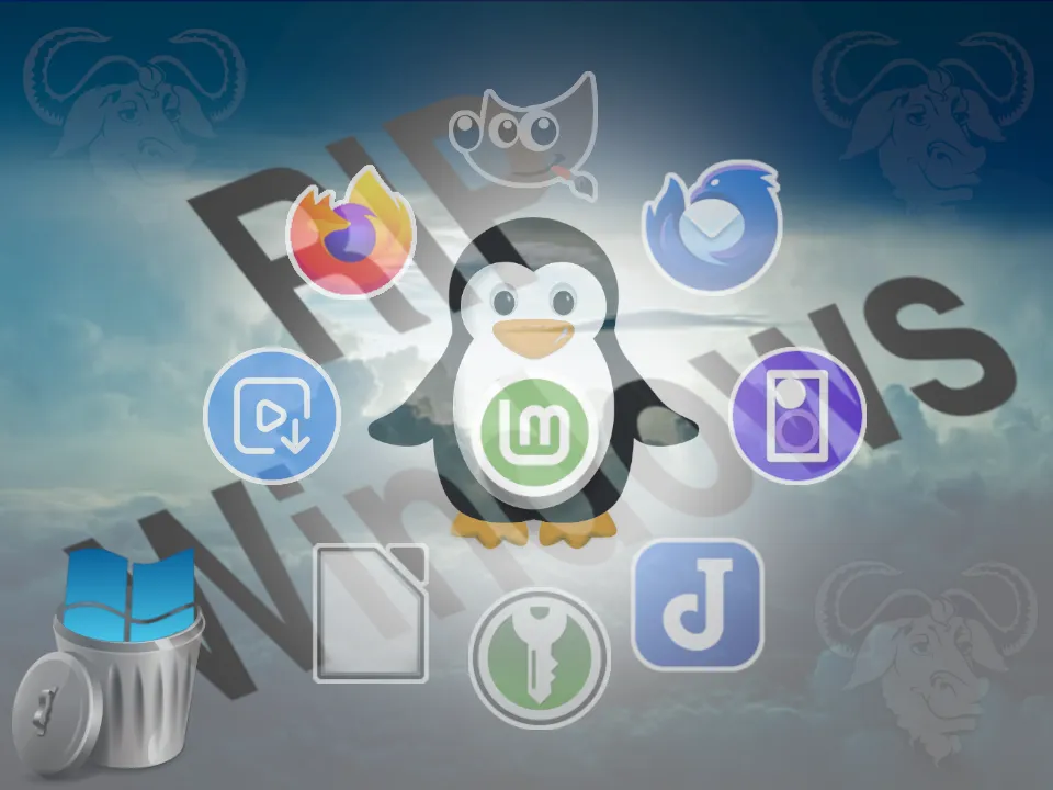 RIP Windows, sélection de logiciels pour faire plein de trucs et passer à Linux
